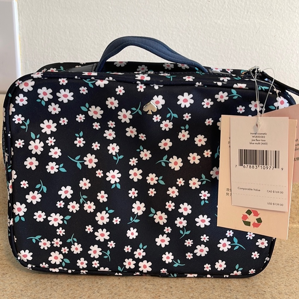 NWT Kate Spade Cosmetic Bag